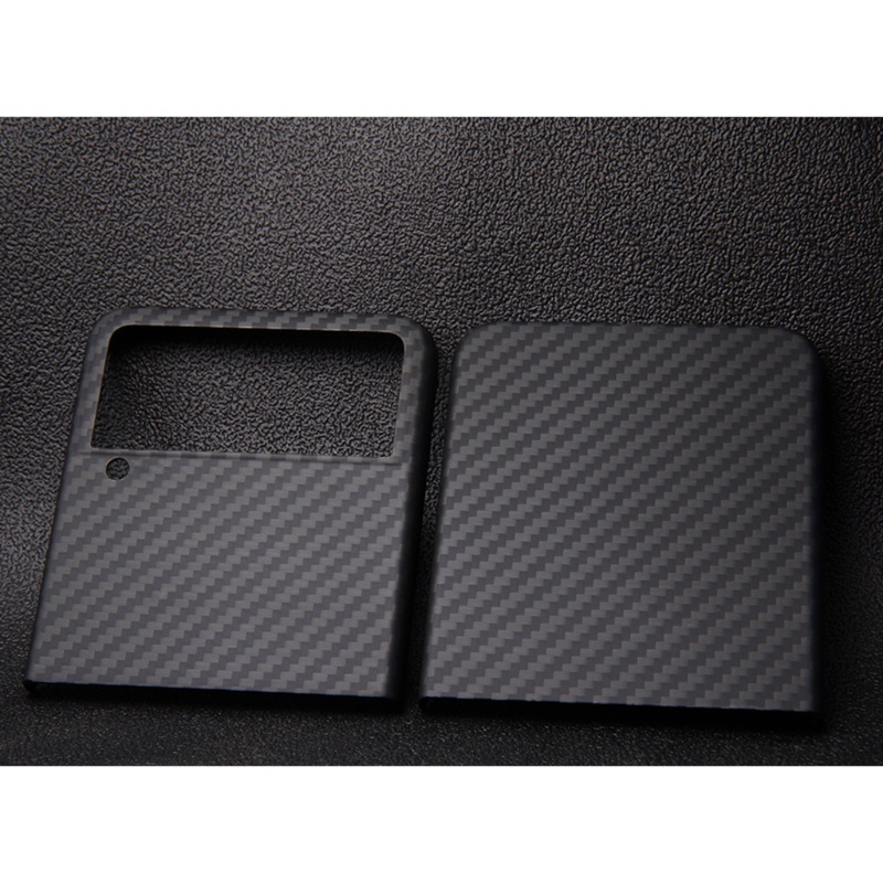 Ốp Điện Thoại Sợi Carbon Chất Lượng Cao Cho Z Flip3 Chống Sốc