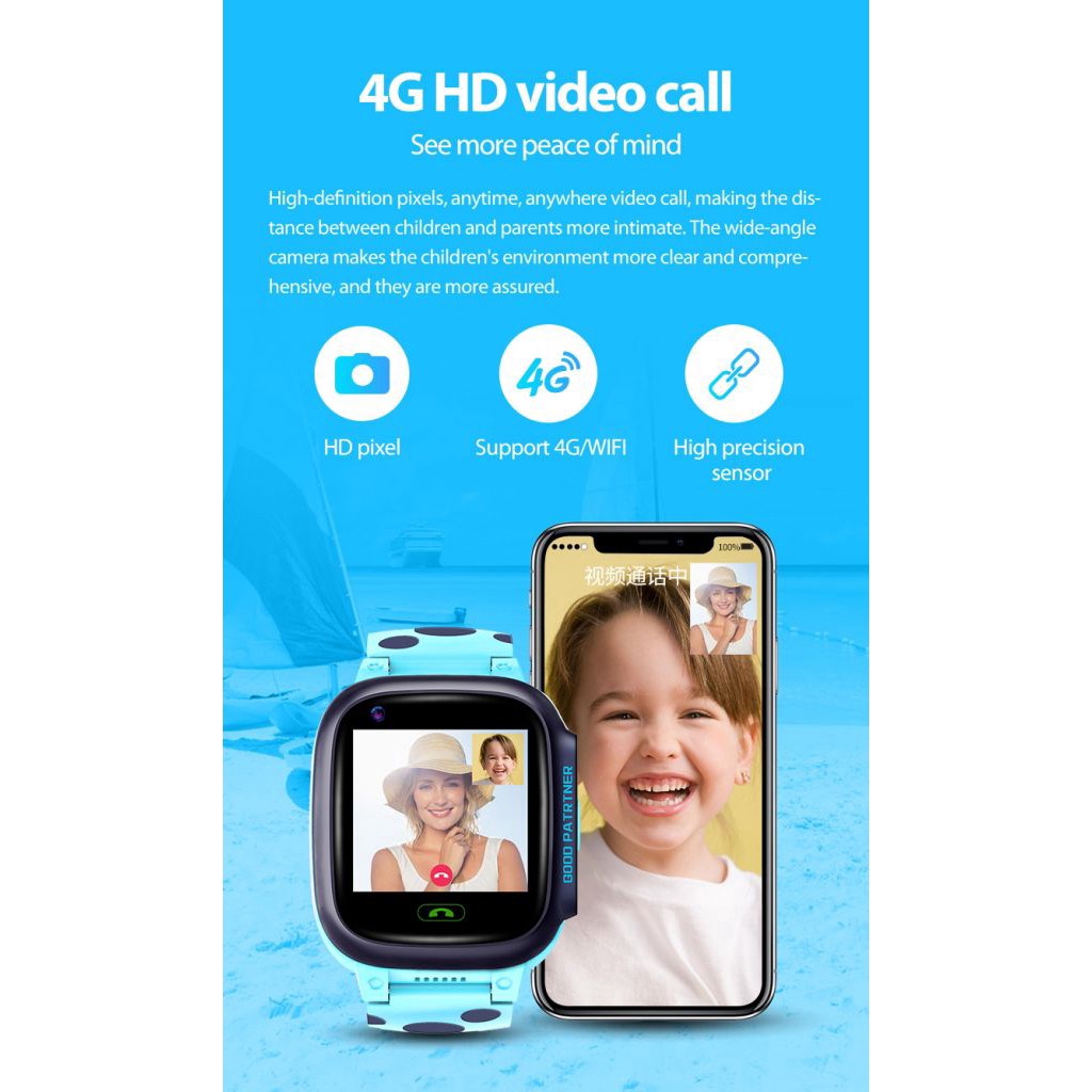 [ Giá siêu rẻ ] Đồng hồ thông minh Y95 màn hình cảm ứng HD 4D có camera 1.3mp , WiFi định vị GPS, LBS, gọi video call