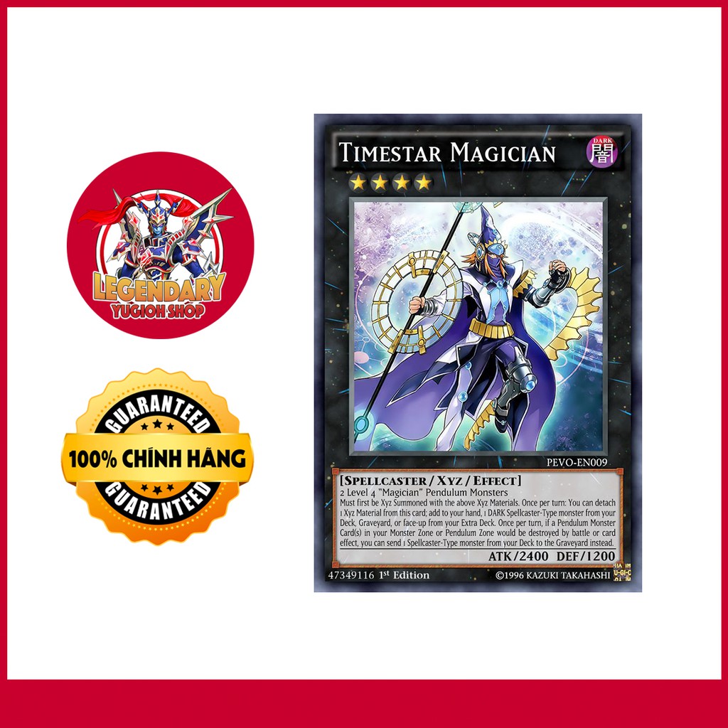 EN-JP]Thẻ Bài Yugioh Chính Hãng] Timestar Magician