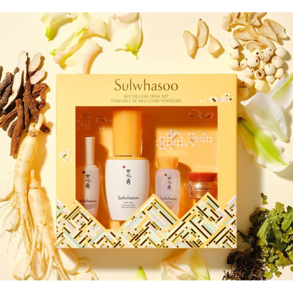 Sulwhasoo - Set dưỡng da 4 món Sulwhasoo Bestsellers Trial Kit