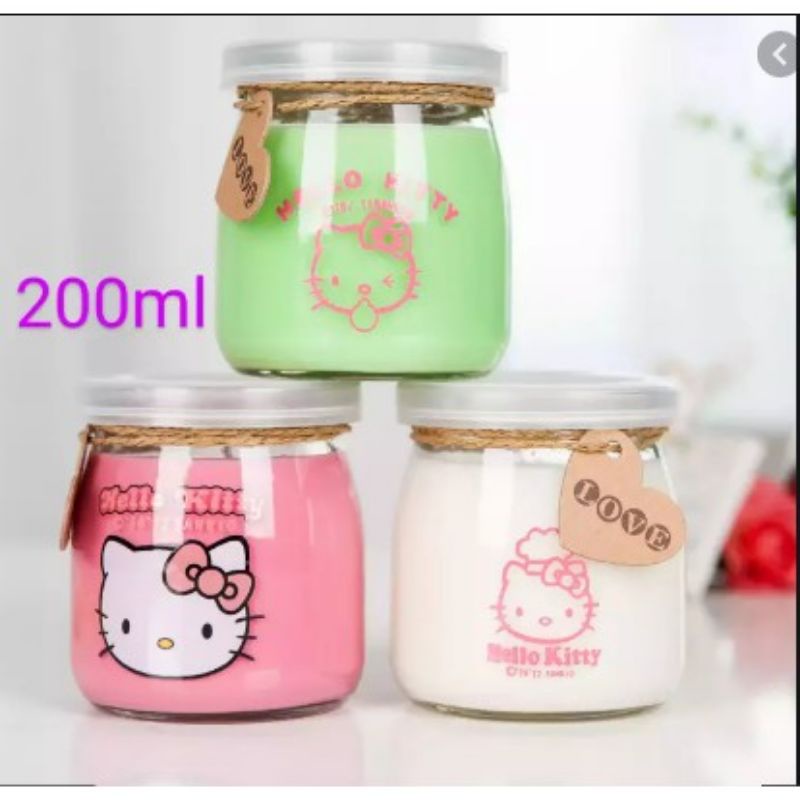Hũ sữa chua thủy tinh , hũ sữa chua béo loại dày 100ml