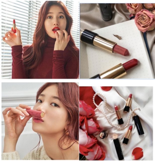 Son Lancome L'Absolu Rouge Ruby Cream Long-Lasting Lipstick màu 131 màu 138