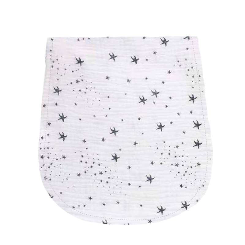 Khăn Lau Cotton Mềm Mại Thấm Hút Nước In Họa Tiết Thú Hoạt Hình Đa Năng Dành Cho Em Bé Sơ Sinh