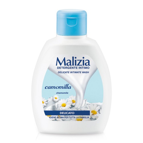 Dung dịch vệ sinh phụ nữ hoa cúc trắng Malizia Cao cấp Italy 200ml - Hàng chính hãng