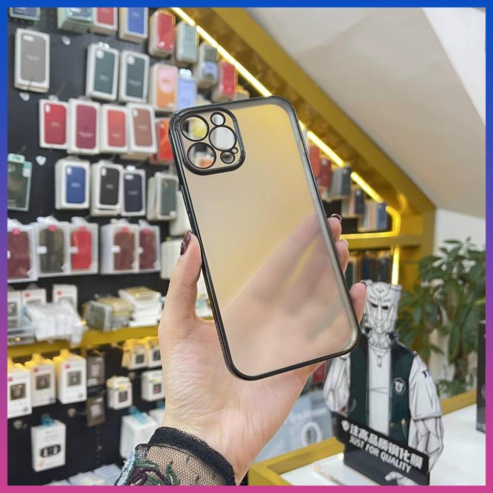 💞Hàng Cao Cấp💞 Ốp SULADA nhám mạ viền bảo vệ camera dành cho iphone 12 Mini/ 12 Max/ 12 Pro / 12 Promax - HOT