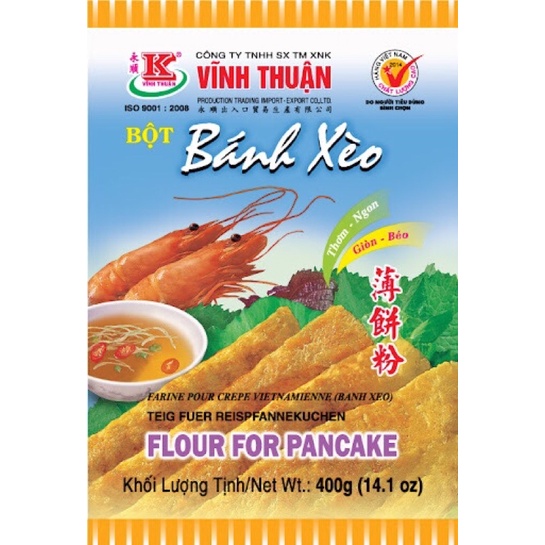 Bột Bánh Xèo Vĩnh Thuận 400g