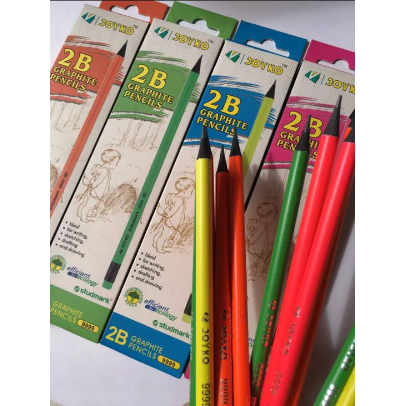 Hộp 12 cây chì đen 2B JOYKO
