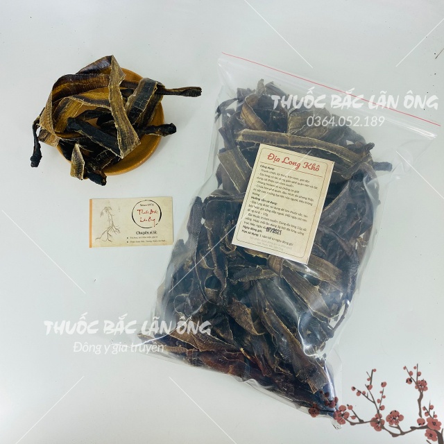 Địa long khô 100g an phế, bồi bổ sức khỏe