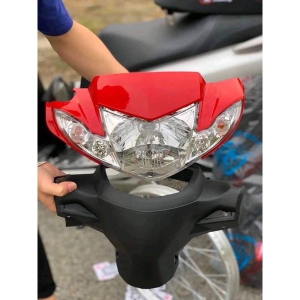 Đầu đèn Si hello lắp dòng xe Sirius 50cc , Sirius 110cc