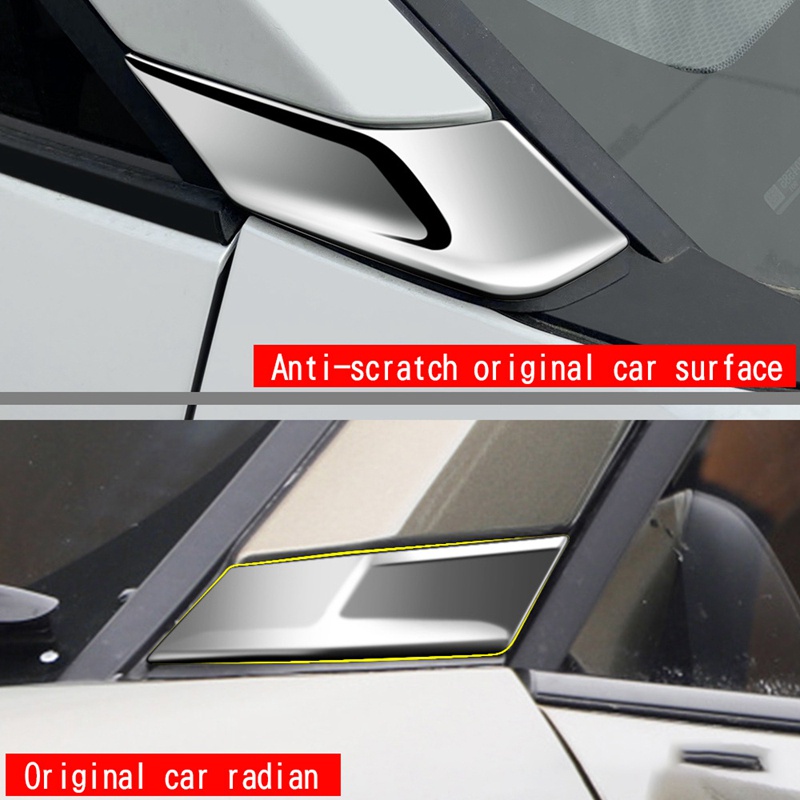 Miếng Dán Trang Trí Cửa Sổ Xe Hơi Toyota Corolla Cross 2021 2022