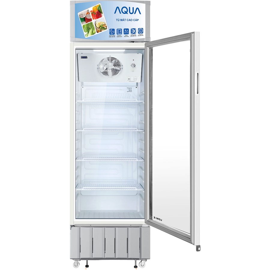 [AQUA F368S] Tủ Mát AQUA AQS-F368S 276 Lít , BẢO HÀNH CHÍNH HÃNG 24 THÁNG