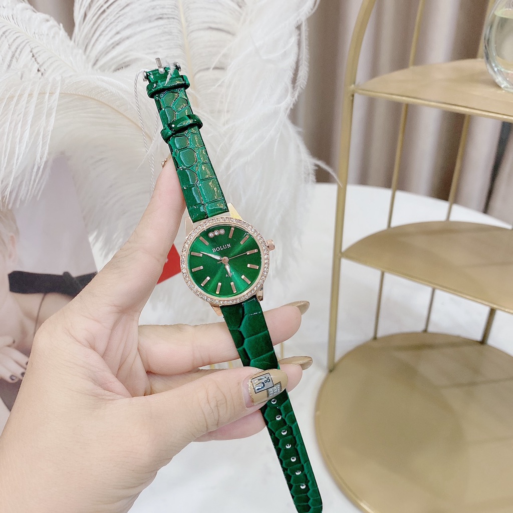 Đồng Hồ Nữ Bolun Đẹp, Đồn Hồ Đeo Tay Cao Cấp, Đồng Hồ Nữ Thời Trang Bolun Dây Da Nhiều Màu Giá Rẻ | BigBuy360 - bigbuy360.vn