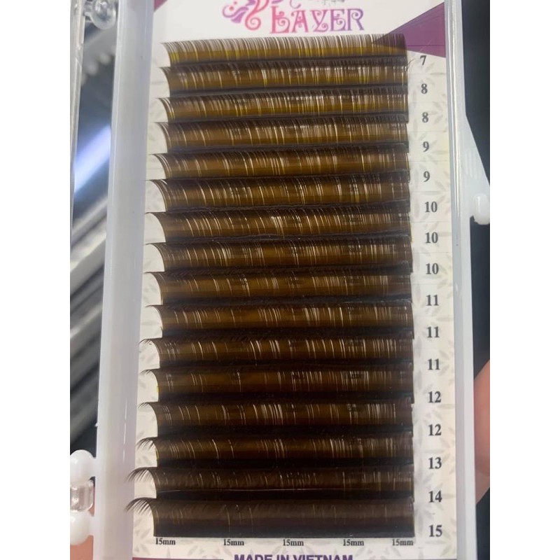 Mi nối Mesci & Layer màu Nâu C & D 0.07 nhiều tone màu