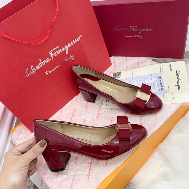 Giày cao gót svt 5p fullbox