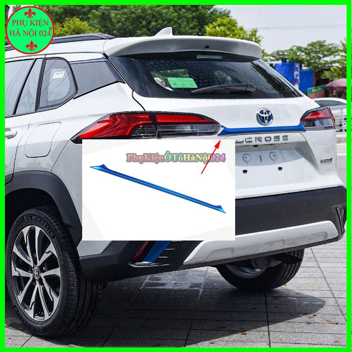 [Cross 2020-2021] Ốp Tay Mở Cốp Xe Toyota Cross 2020-2021 Màu Xanh