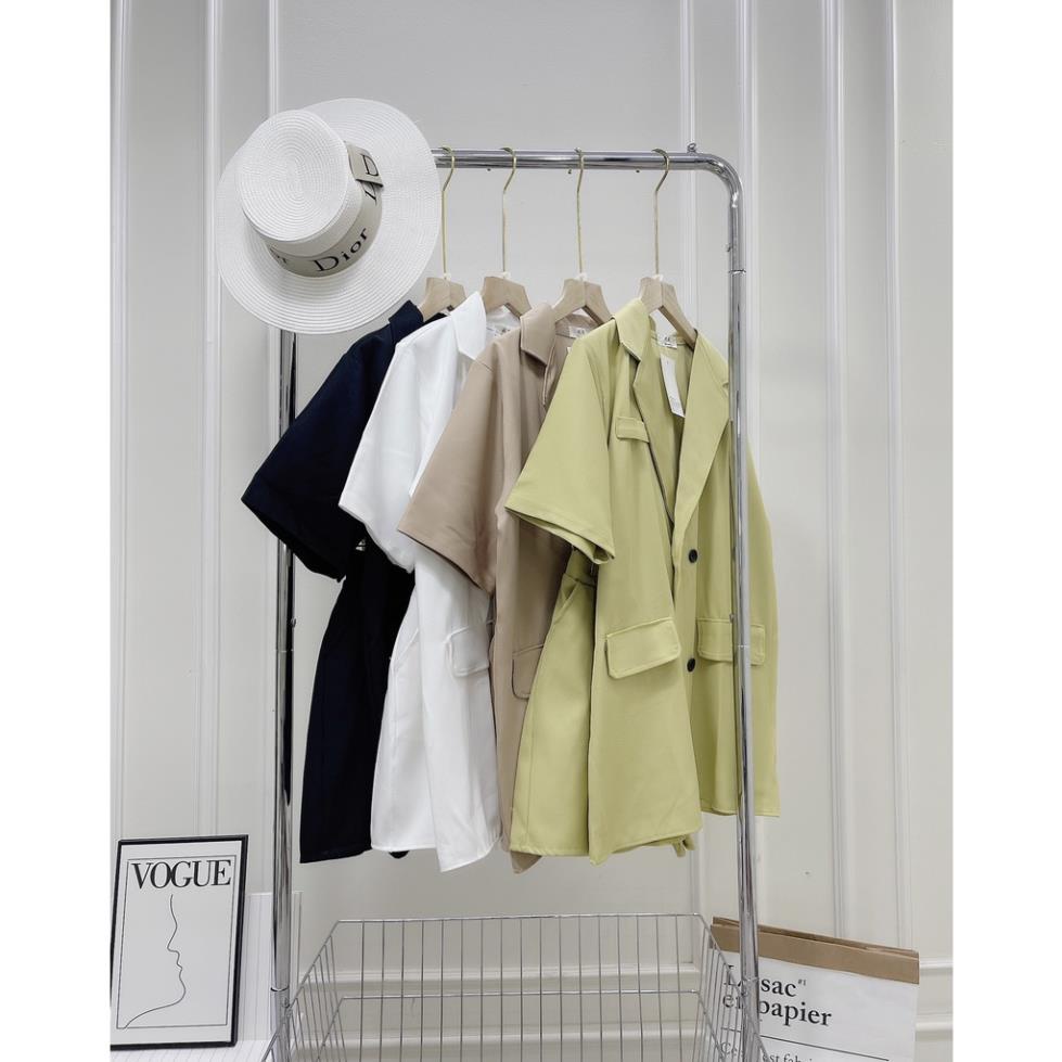 [ 𝐅𝐑𝐄𝐄 𝐒𝐇𝐈𝐏 ]  SET VEST SƠ MI NẮP TÚI MIX QUẦN SHORT ĐÙI