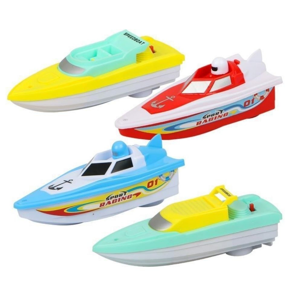 Du thuyền điện trẻ em bán chạy mùa hè, tàu chữa cháy biển phun nước cho bé tắm trong bể bơi bồn đồ chơi