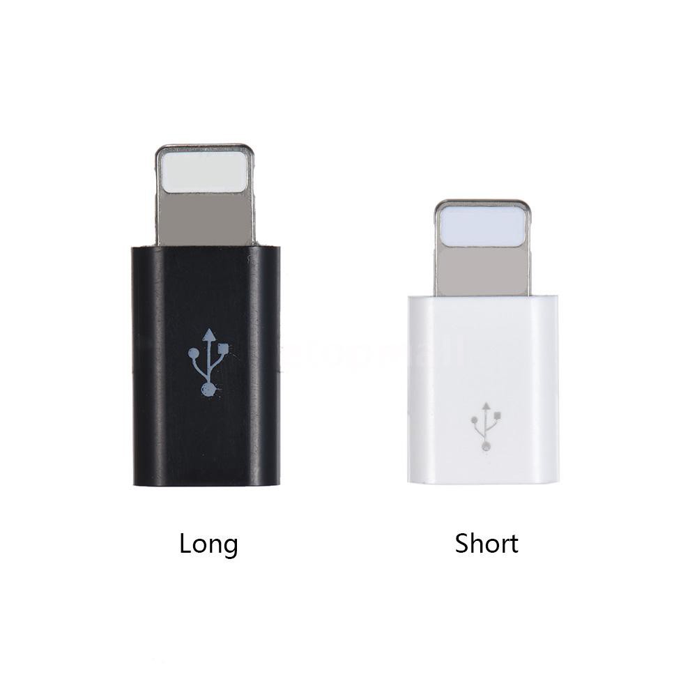 Cáp Chuyển Đổi Dữ Liệu Từ Cổng Micro Usb Sang Giác Cắm Lightning Cho Iphone 8 Plus Ipad Mini Air