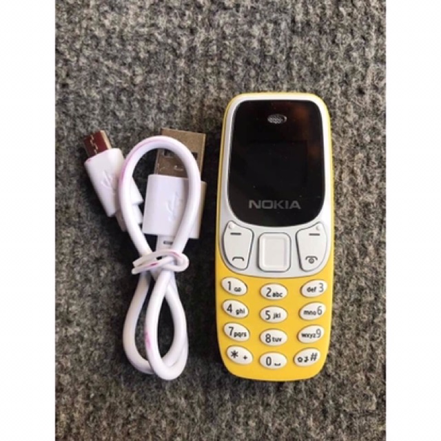 Điện thoai mini 2 sim siêu cute bán sỉ 7 màu: đỏ, vàng, cam, đen, xanh, hồng , xám | BigBuy360 - bigbuy360.vn