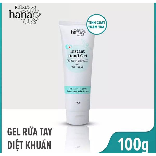 Gel Rửa Tay Kháng Khuẩn with Tea Tree Oil - Rửa Tay Không Cần Nước, Diệt Khuẩn, Phòng Dịch Bệnh
