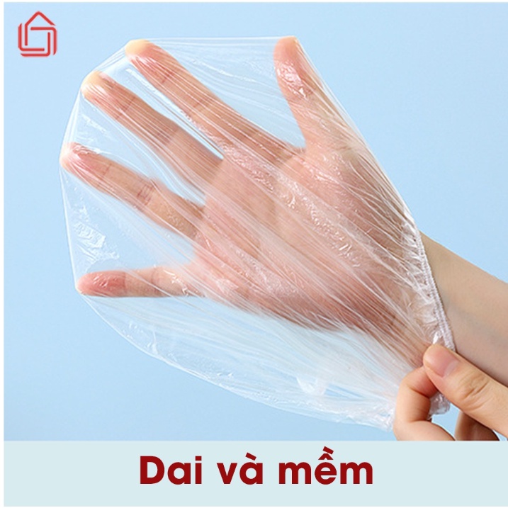 Màng bọc thực phẩm co giãn siêu dai sử dụng lò vi sóng, chống bụi bẩn an toàn vệ sinh có chun hình túi gấu set 100 chiếc