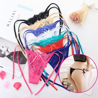 Quần lót cột dây quần chip lọt khe nữ siêu sexy quần xì gợi cảm freesize nhiều màu 1513