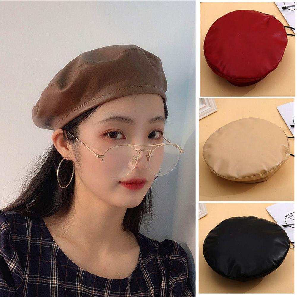 Mũ Beret Vải Nỉ Thời Trang Pháp Dễ Phối Đồ Cho Nữ