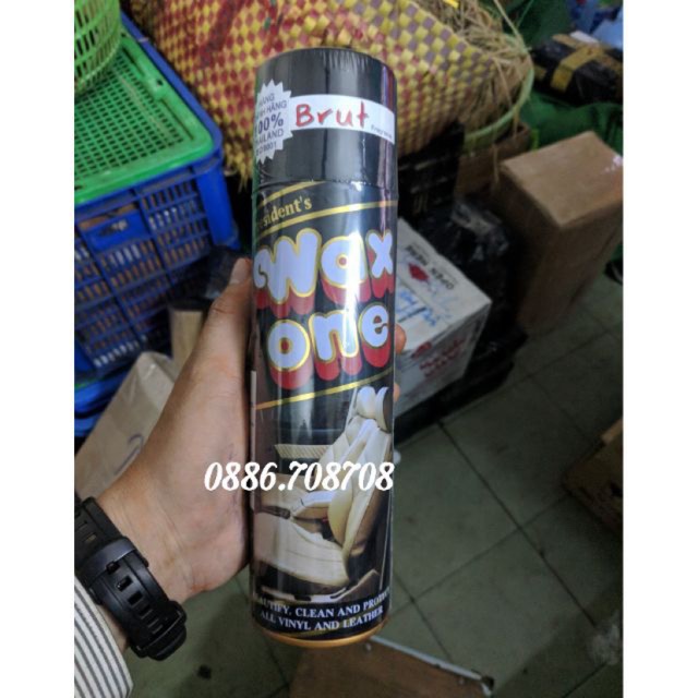 Xịt bóng đa năng Wax one thái lan 450ml Hàng chính hãng