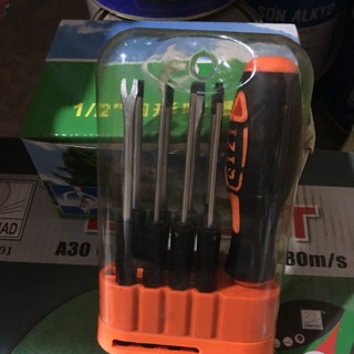 Bộ tu vít đa năng asaki 9 chi tiết ak 9073