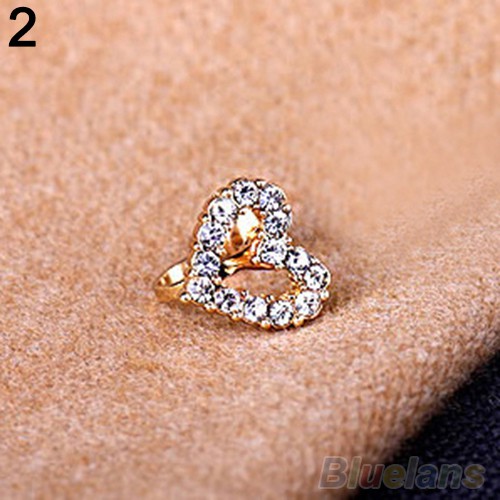 Đôi Bông Tai Đính Đá Thời Trang Cho Nữ