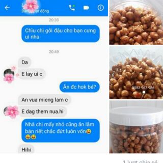 Combo 3 kg đậu phộng rang tỏi ớt