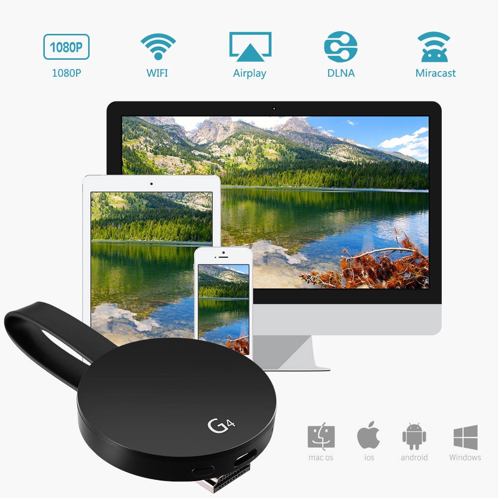 Máy stream hình ảnh lên TV Google 2nd Generation HD WIFI và phụ kiện