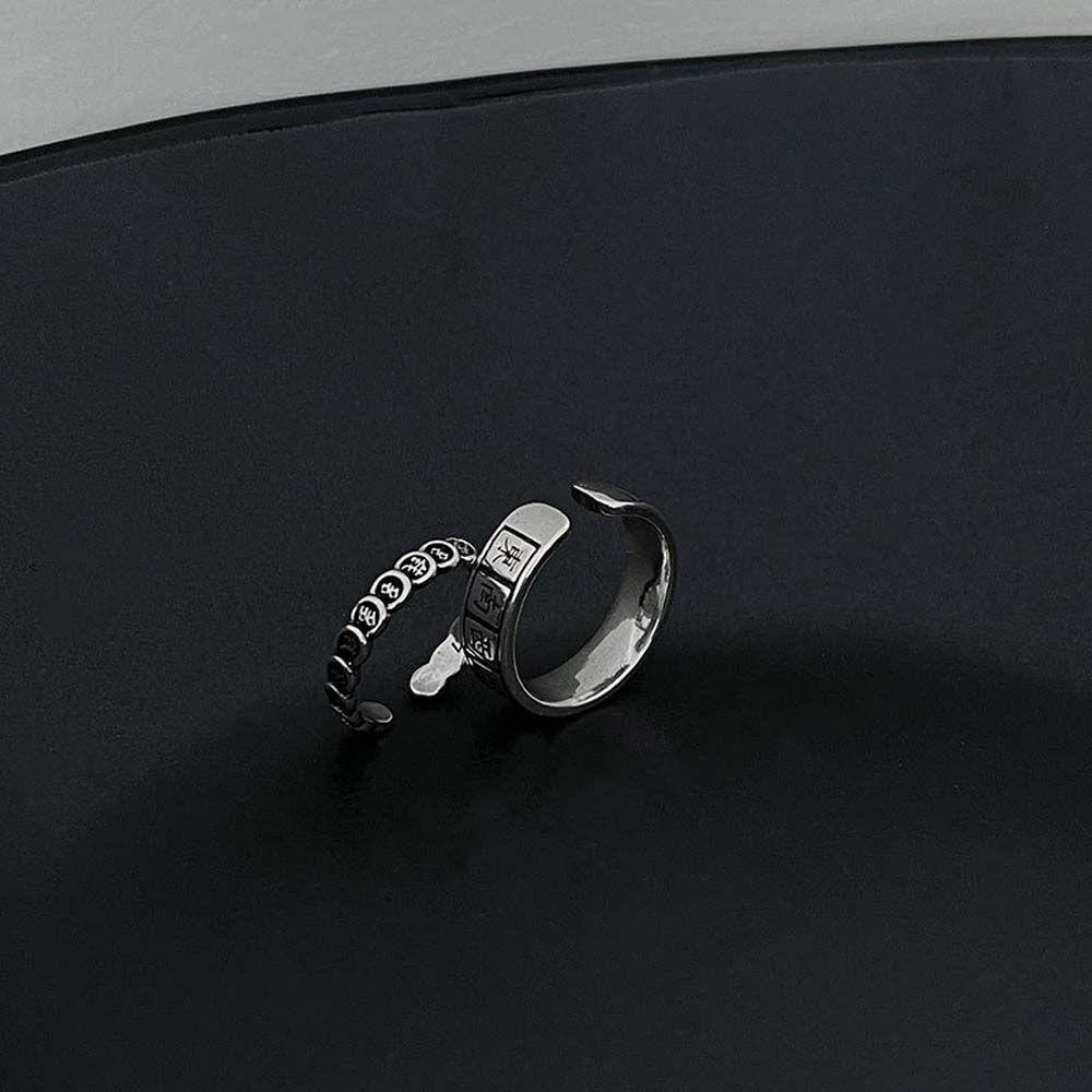 Nhẫn Hình Đồng Xu Mạt Chược Phong Cách Trung Hoa Cổ Điển Cho Nữ