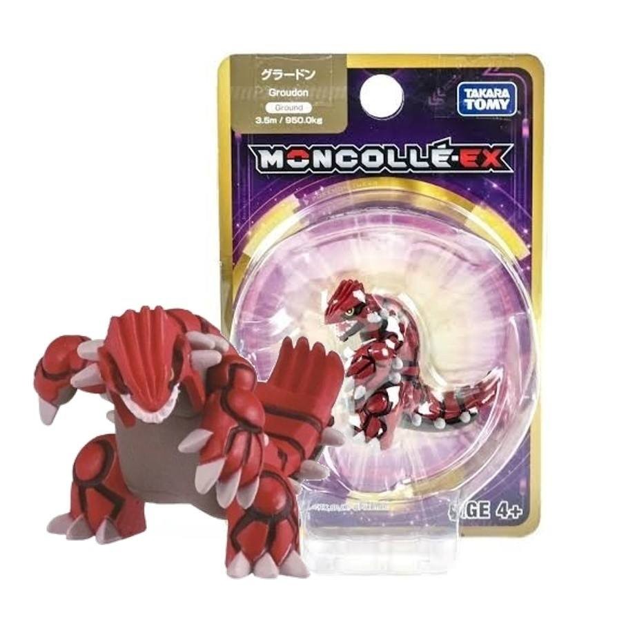 [Hiếm] Mô Hình Pokemon Groudon của Takara TOMY Standard Size - Pokemon Figure Moncolle Shop PokeCorner