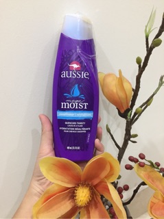 Dầu gội Aussie Mega Moist Shampoo 400ml