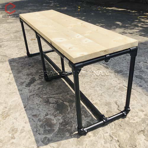 Thanh gỗ thông trắng phủ PU, dài 50cm