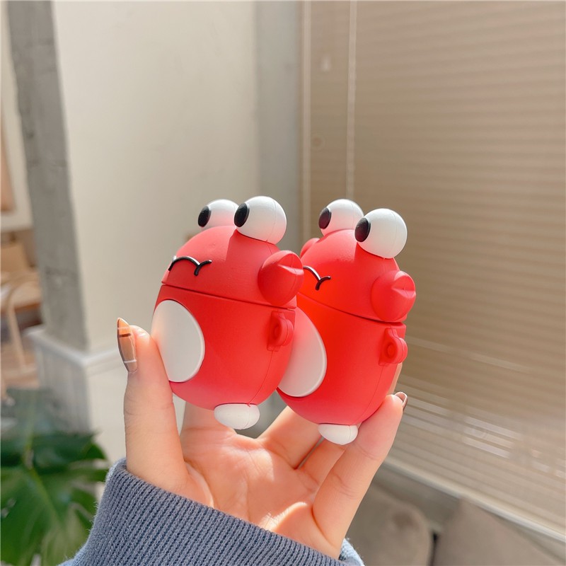 AirPods Pro AirPods 1/2 small crab-shaped silicone headset case | BigBuy360 - bigbuy360.vn