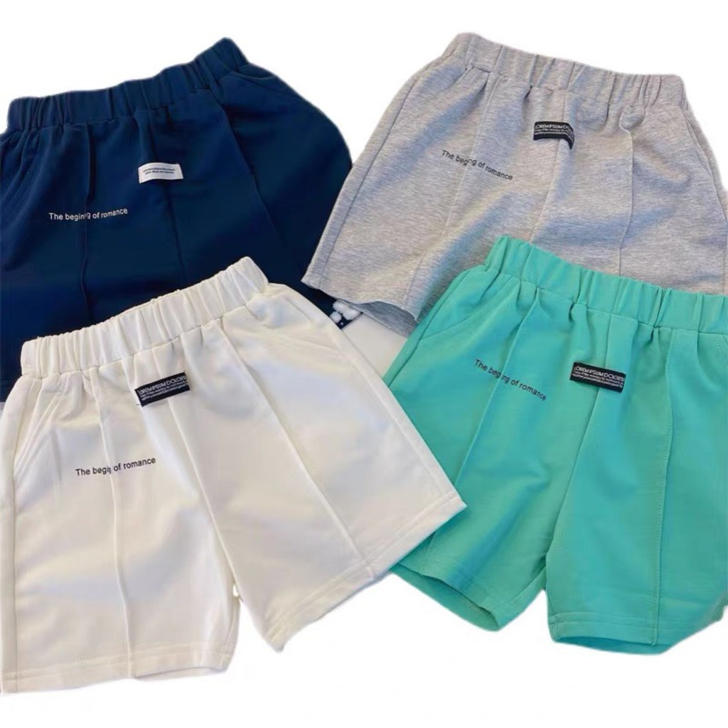 Quần đùi bé trai BINBON KIDS, Quần đùi cho bé chất Cotton Nẹp đùi cực mát Cho Bé Trai Từ 8-28kg Q01