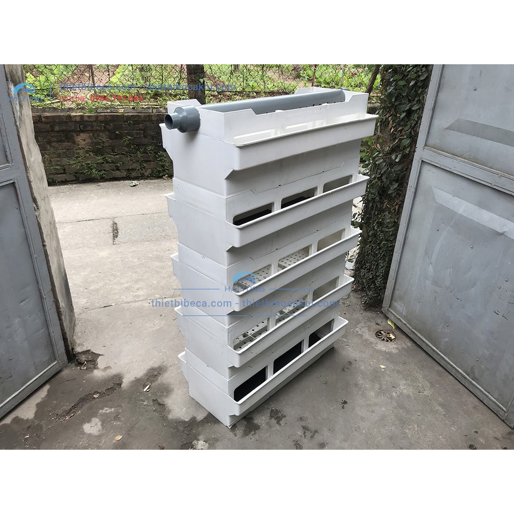 Khay bakki kích thước 68x32x24cm dùng để lọc nước hồ cá cảnh