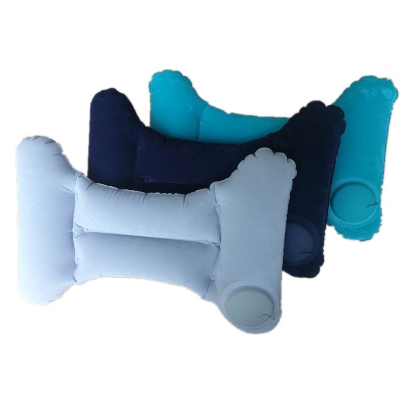 Gối Đệm Bơm Hơi Hình Chữ H Tiện Dụng Khi Đi Xe Hơi / Tàu Lửa / Máy Bay