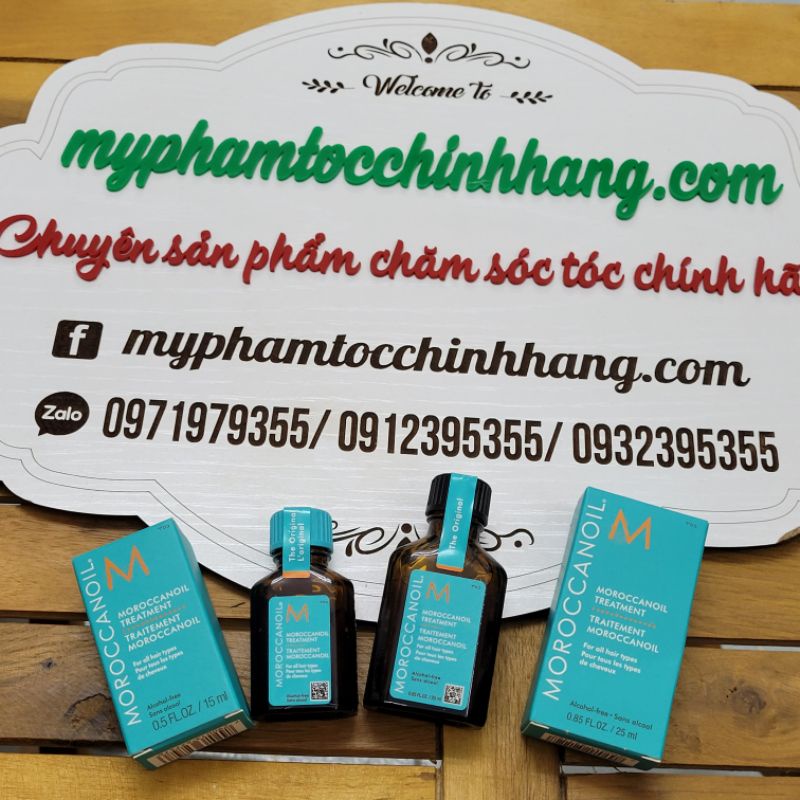 DẦU DƯỠNG TÓC MOROC TREATMENT 15ML - 25ML - 50ml - 100ml - 125ml - 200ml