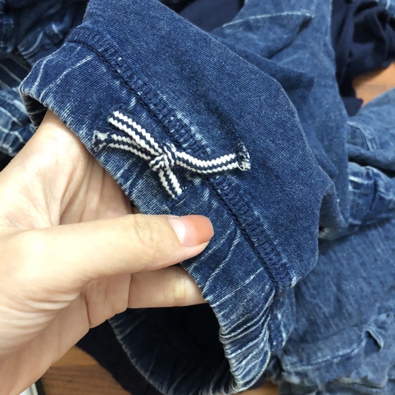 Quần cotton Hm dư xịn bé trai mềm mại co dãn