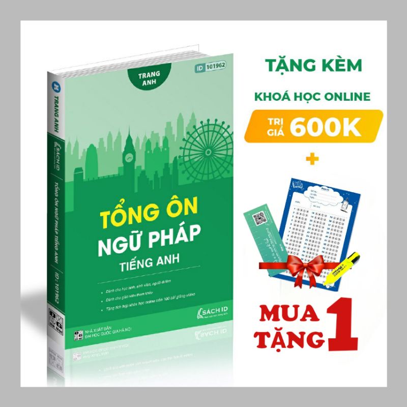 Sách - Tổng Ôn Tập Ngữ Pháp Tiếng Anh Trang Anh