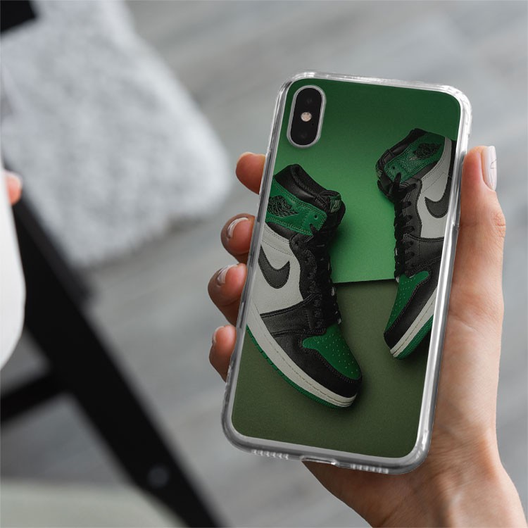 Ốp iphone viền dẻo nike sport trong suốt cường lực Iphone 7/8/8Plus/X/Xs/Xs Max/11/11 Promax/12/12 Promax NIKPOD00365