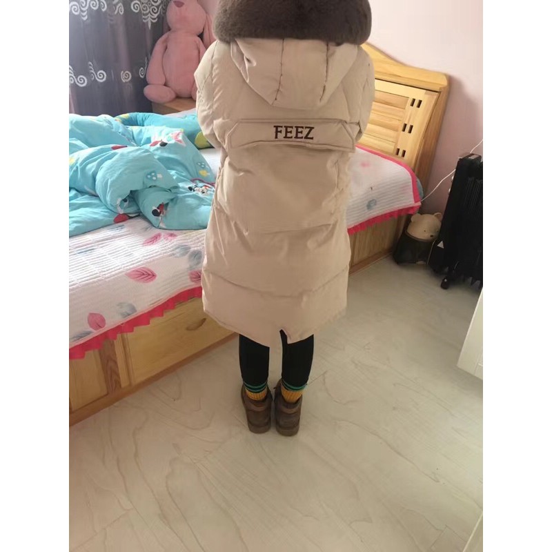 Áo Phao Mủ Lông Bé Gái 13-47kg Thời Trang Baby Cao Cấp Quảng Châu