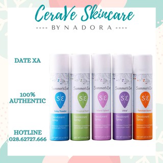 [CÁC MÙI] Xịt phụ khoa Summer’s Eve Spray