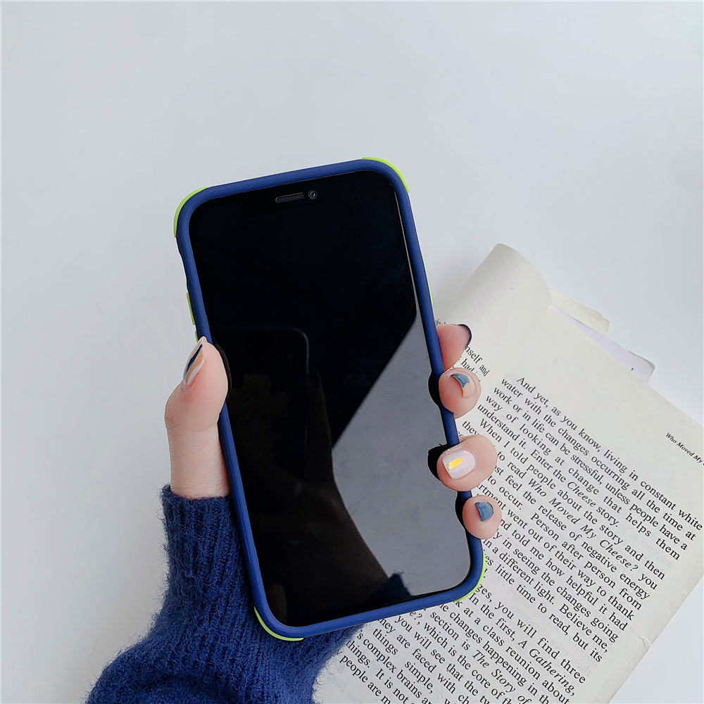 ốp điện thoại Mềm Chống Sốc Màu Kẹo Ngọt Cho Iphone 12 Pro Max 11 Pro Xr Xs X Xs Max 7 8 Plus Se2 2020 | BigBuy360 - bigbuy360.vn