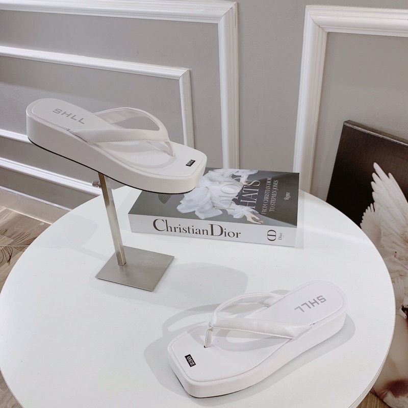 Dép bánh mì xỏ ngón cao 5cm