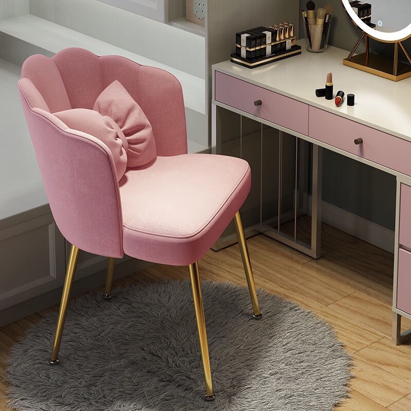 Ghế Trang Điểm makeup Chuyên Nghiệp Kiểu Dáng Châu Âu Nhiều Màu, Ghế Nữ Phòng Ngủ Cao Cấp, Ghế Ngồi Làm nail