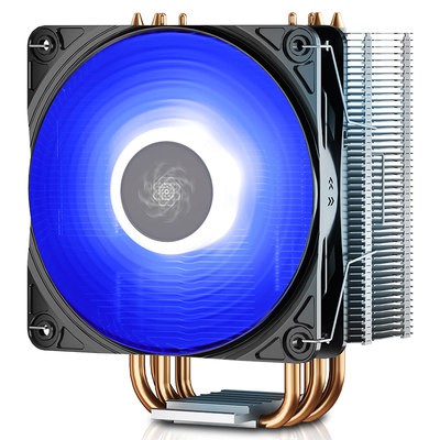 Chín Châu fengshen huyền băng 400 cpu Tản Nhiệt Máy tính để bàn 12cm gió lạnh máy tính câm amd cpu fan hâm mộ